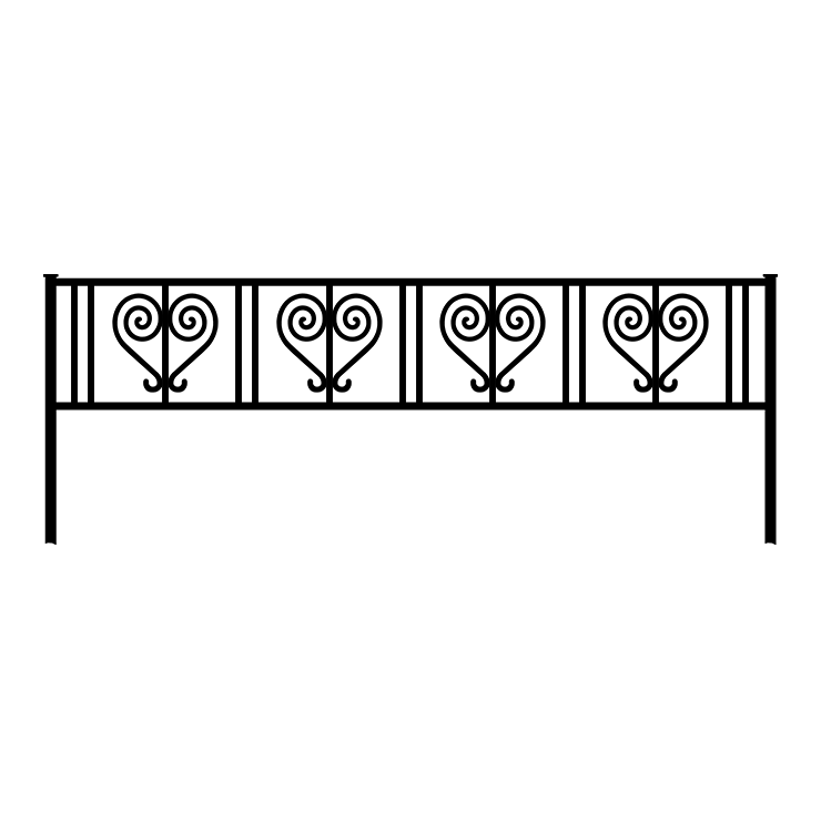 Кованые изделия в Димитровграде | Кованая оградка ОГ.005