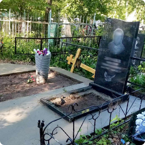 Благоустройство могил | Заливка площадок бетоном