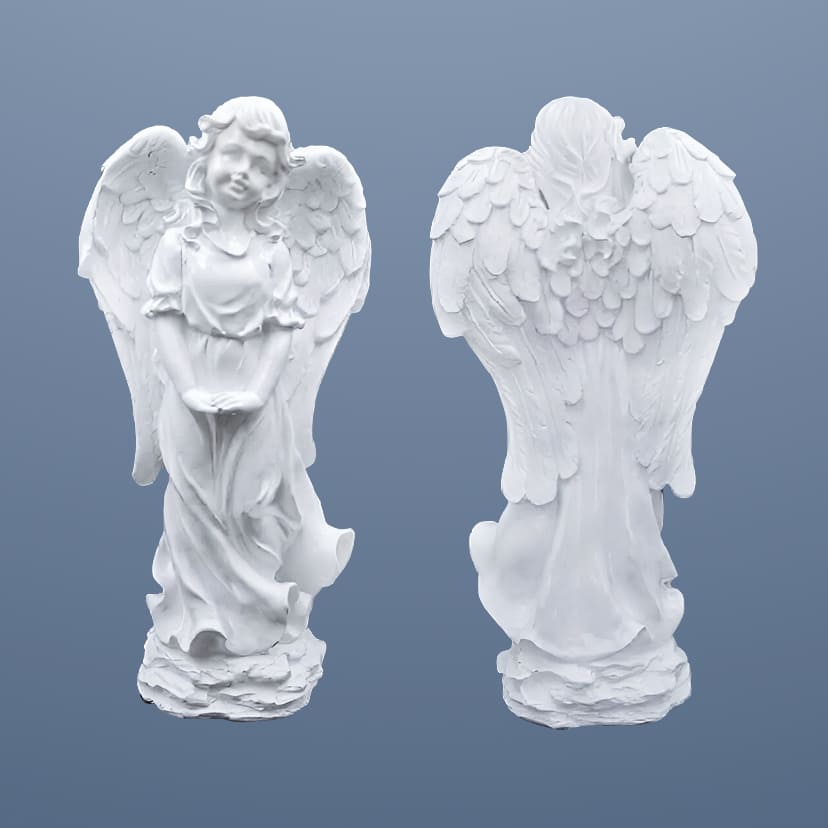 Скульптуры из искусственного мрамора на памятник в Димитровграде | Скульптура Ангела №1