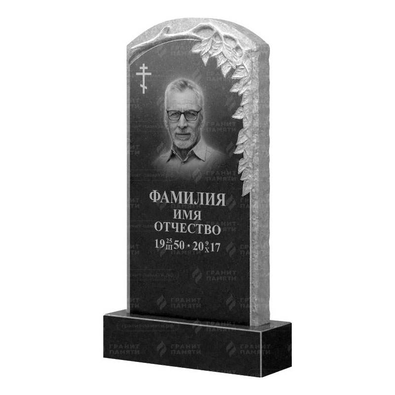 Памятники из гранита с деревом в Димитровграде | Гранитный памятник ФГ-107