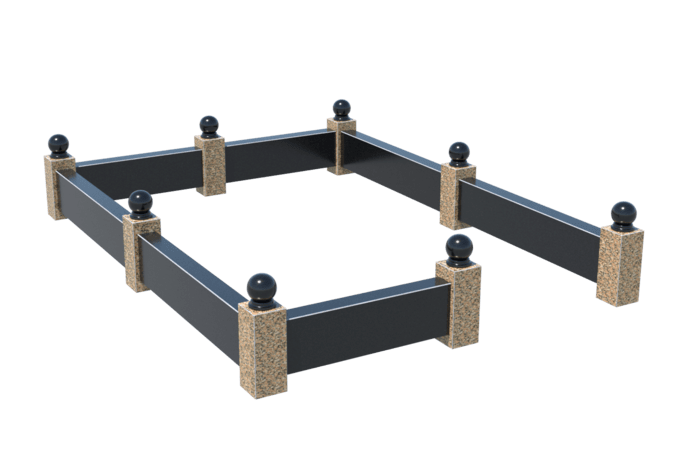 Цоколи на могилу в Димитровграде | Цоколь на могилу №0036