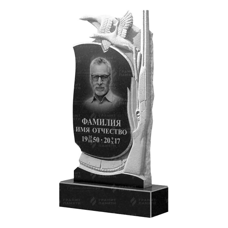 Памятники из гранита резные в Димитровграде | Гранитный памятник ФГ-122