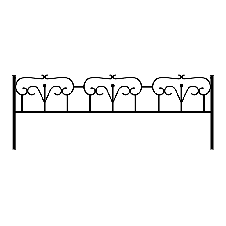 Металлические оградки, столы, скамейки в Димитровграде | Оградка №2