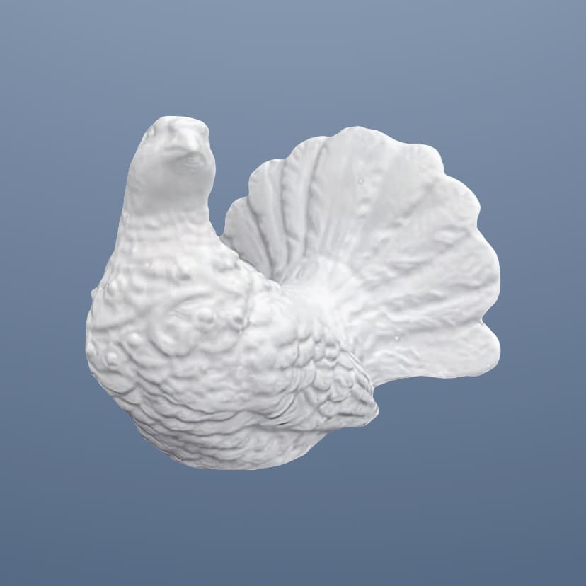 Скульптуры из искусственного мрамора на памятник в Димитровграде | Голубь лево