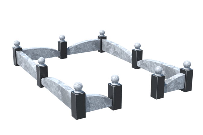 Цоколи на могилу в Димитровграде | Цоколь на могилу №0040