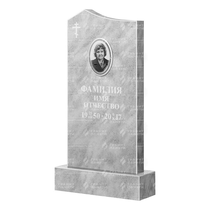 Бюджетные памятники в Димитровграде | Мраморный памятник ФМ-008