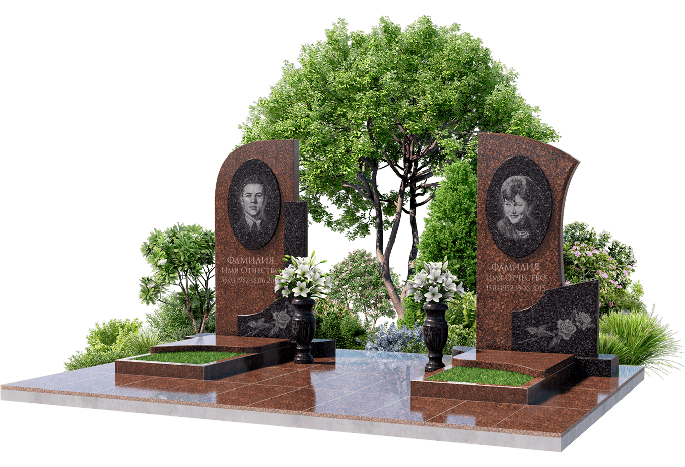 Уход и озеленение мест захоронений в Димитровграде