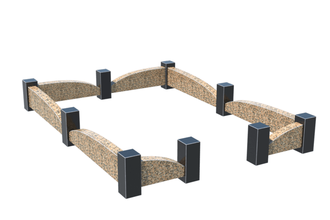 Цоколи на могилу в Димитровграде | Цоколь на могилу №0046