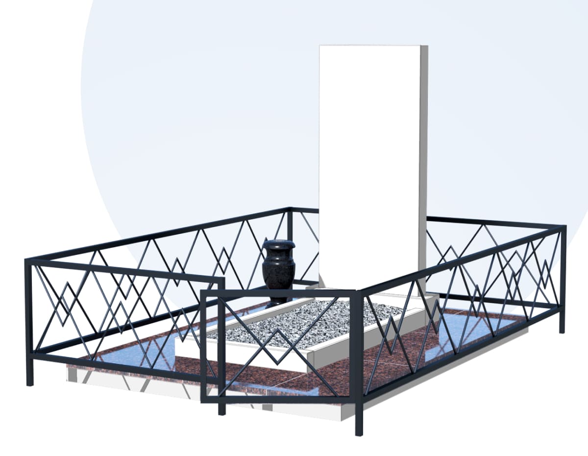 Благоустройство захоронения в Димитровграде