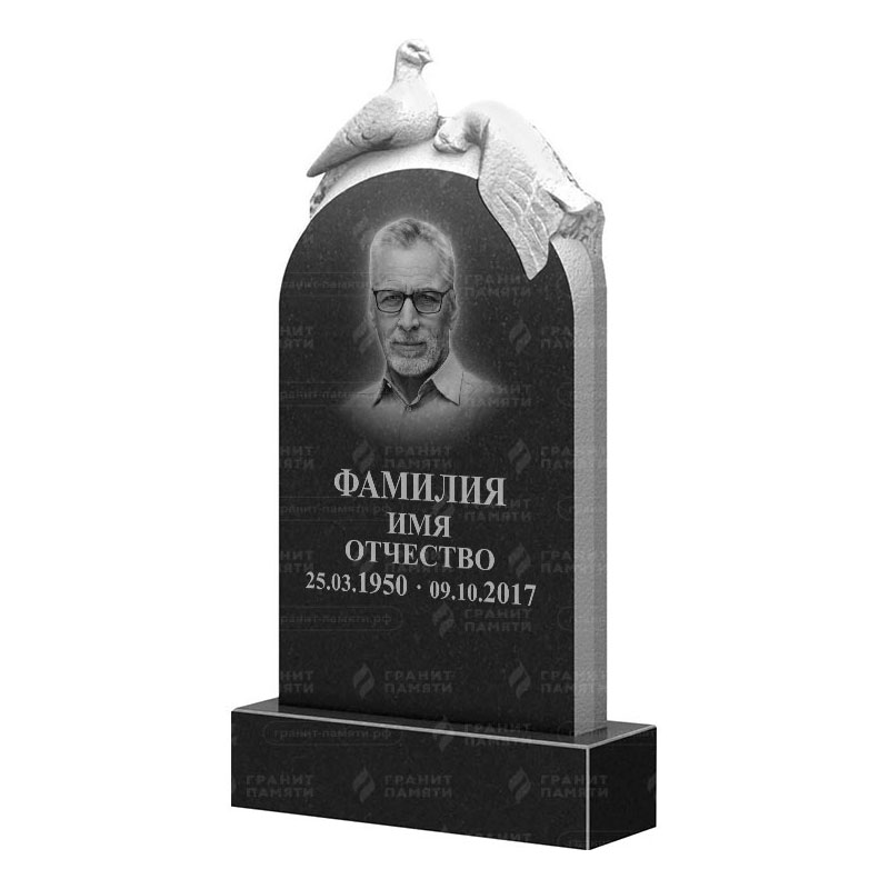 Памятники из гранита с птицами в Димитровграде | Гранитный памятник ФГ-109