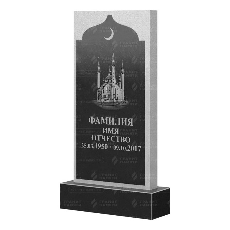 Мусульманские памятники на могилу в Димитровграде | Гранитный памятник ФГ-167