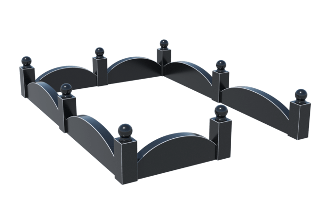 Цоколи на могилу в Димитровграде | Цоколь на могилу №0002