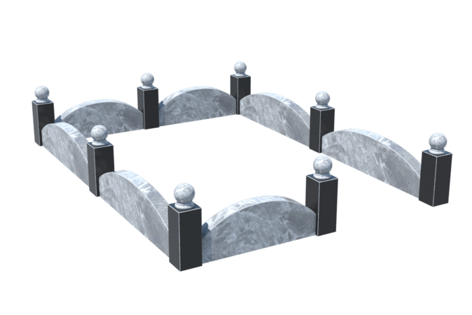 Цоколи на могилу в Димитровграде | Цоколь на могилу №0003