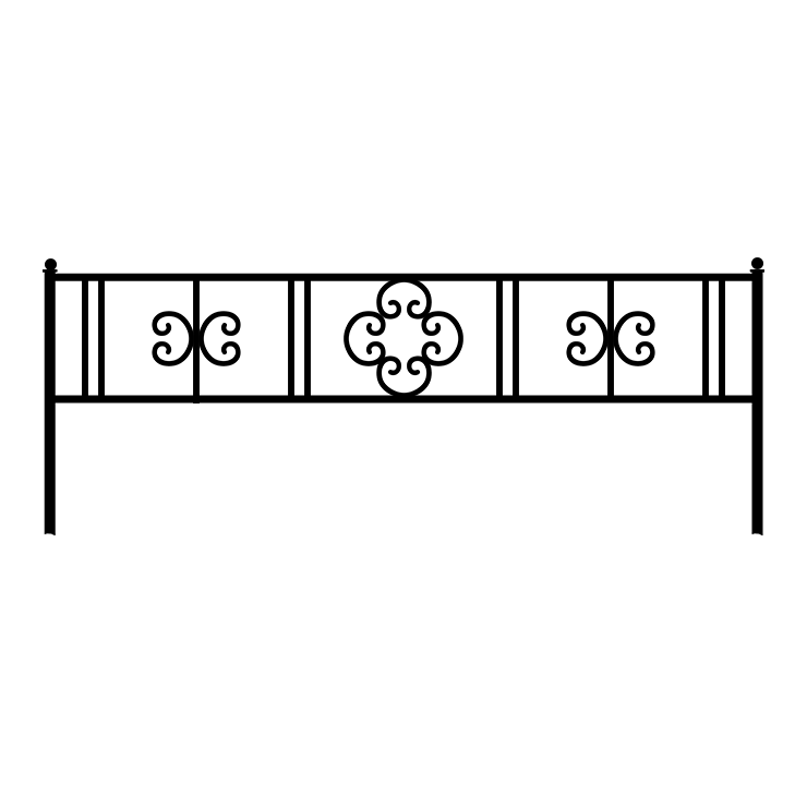 Кованые изделия в Димитровграде | Кованая оградка ОГ.006