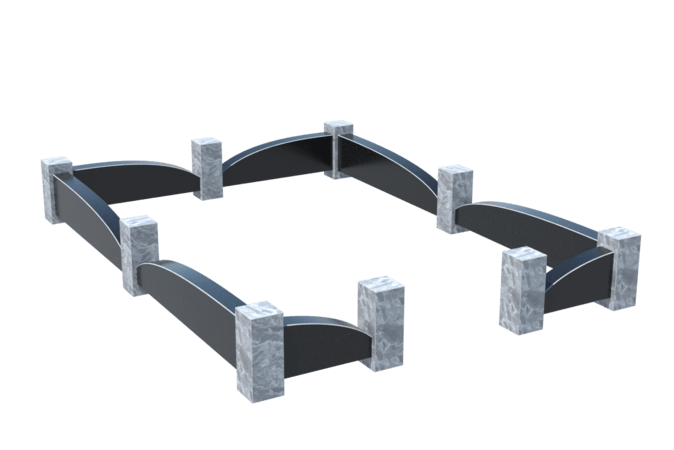 Цоколи на могилу в Димитровграде | Цоколь на могилу №0041