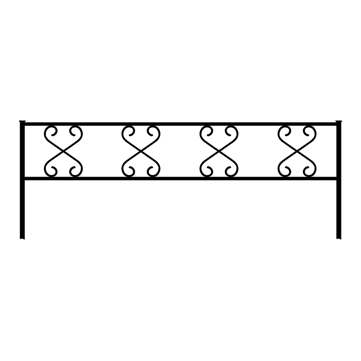 Металлические оградки, столы, скамейки в Димитровграде | Оградка №1