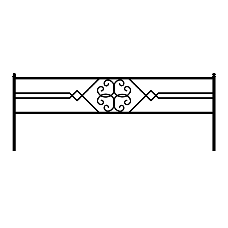 Кованые изделия в Димитровграде | Кованая оградка ОГ.003