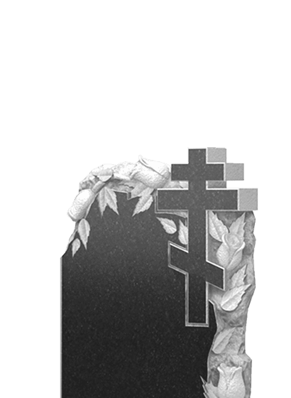 Памятники из гранита с цветами в Димитровграде